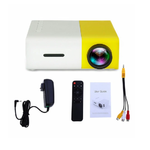 YG300 Pro LED Mini Projector 480×272 Pixels Supports 1080P HDMI